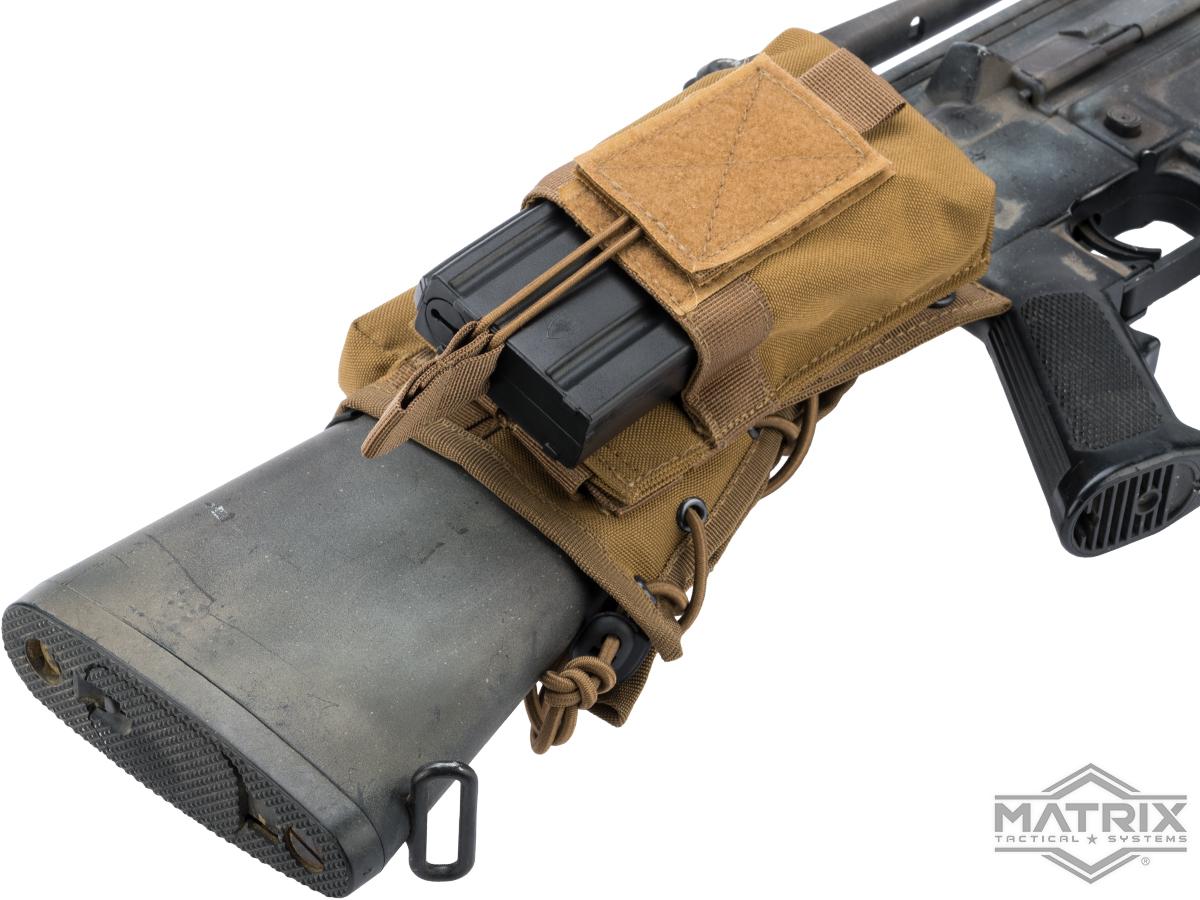 Matrix Sniper Cheek Pad w/ Built in MOLLE System (Color: Tan)