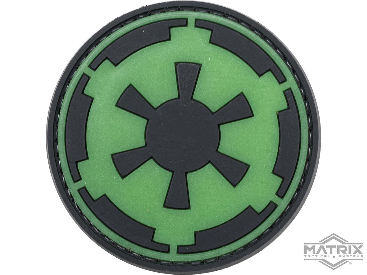PVC Morale IFF Hook & Loop Cosmic Dominion Patch (Color: Green)