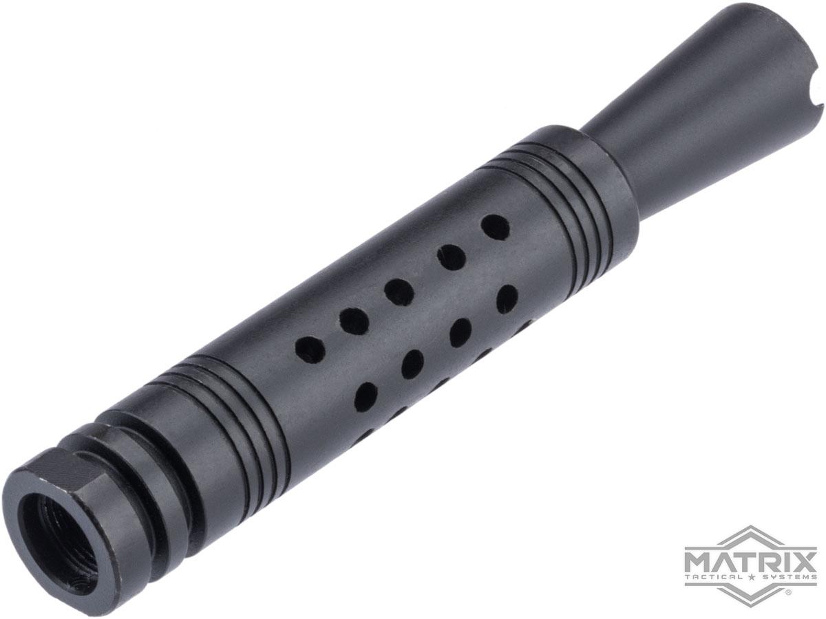 Matrix Ultra Long AK Type Flash Hider for Airsoft AEG Rifles (Type