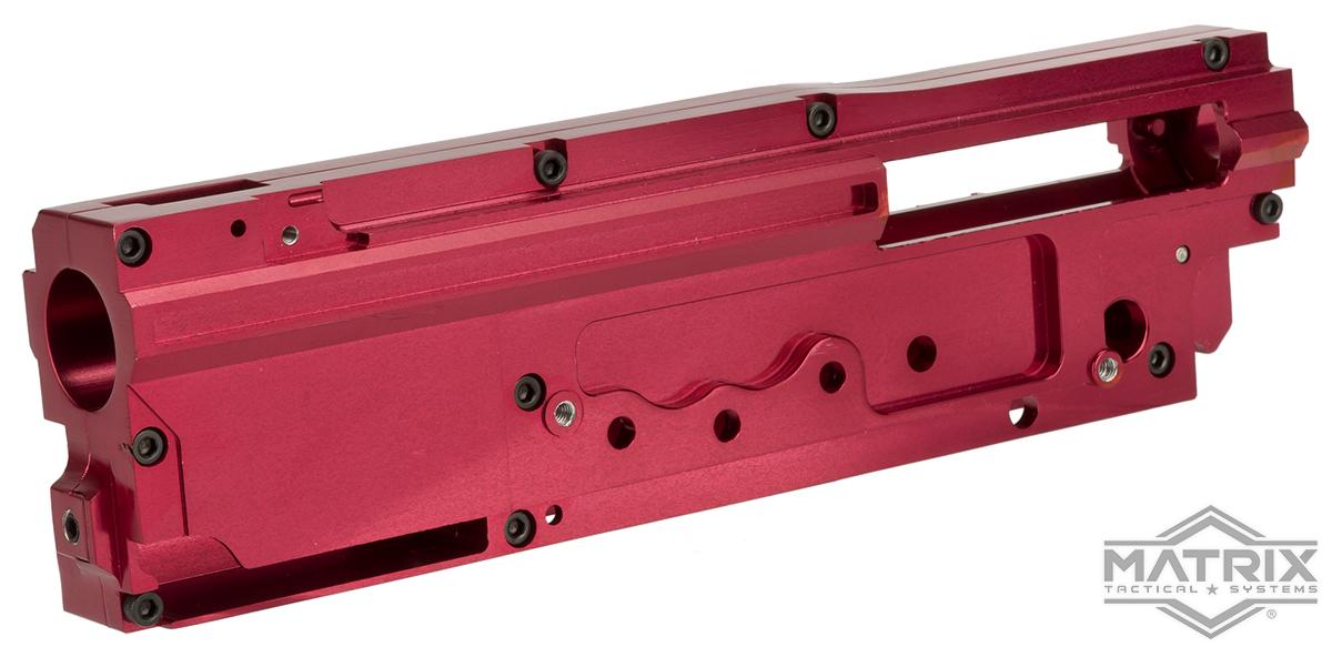 Matrix 100 CNC 8mm Gearbox Shell for M249 Series Airsoft AEG Rifles A