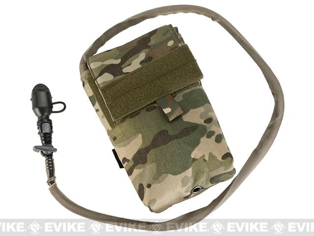 TMC 27oz Tactical MOLLE Double-Insulated Hydration Pouch with Bladder (Color: Multicam)