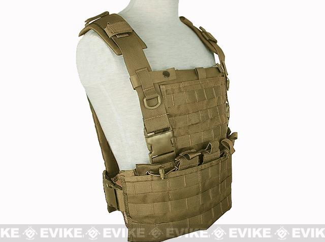 Matrix MOLLE Ready Tactical Commando Vest (Color: Tan)