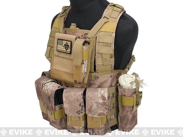 Tactical Russian Style Vest Chest Rig Combat Magazine Pouch Bag