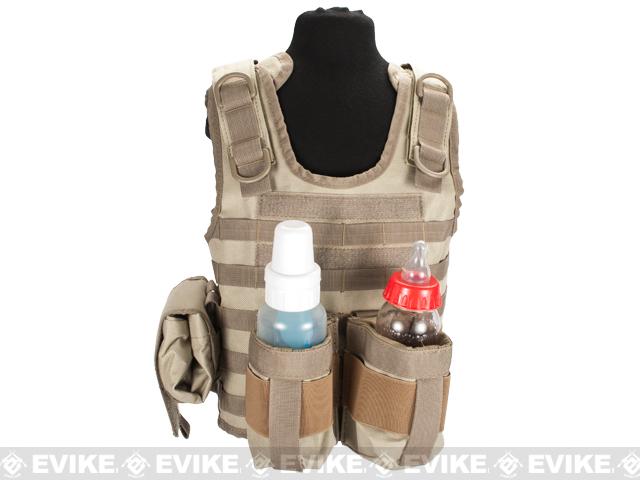 Matrix Tactical Systems Baby CIRAS Tactical Vest (Color: Tan)