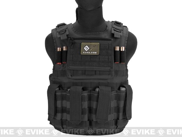 Matrix Tactical Systems Light Duo Strap Tactical Field Vest (Color: Black)