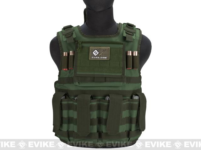 Matrix Tactical Systems Light Duo Strap Tactical Field Vest (Color: OD Green)