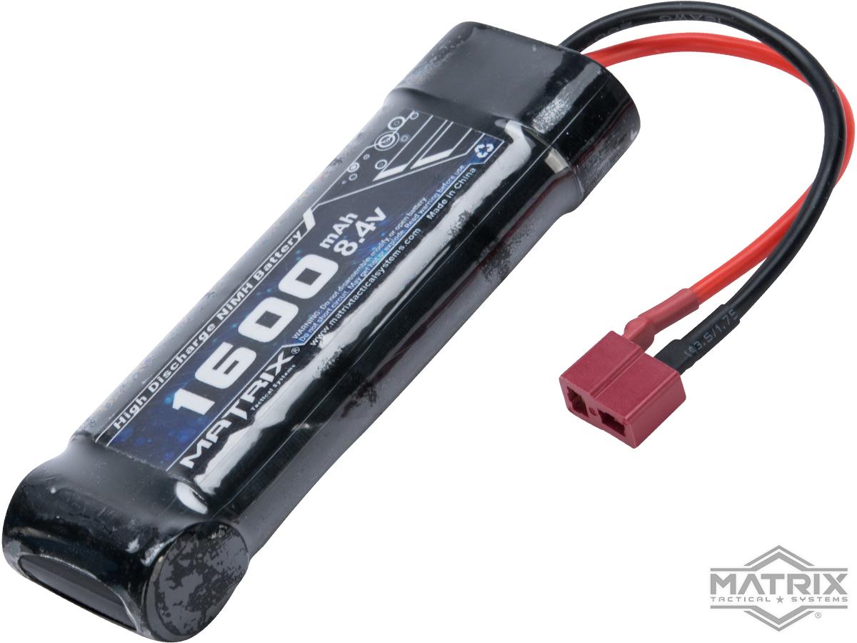 Evike Airsoft - JG Stock Small Type NiMh Airsoft RC Battery (Size: 8.4v)