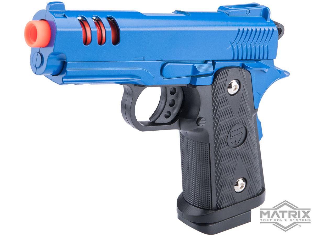 Avengers Vigor Series Heavyweight Airsoft Spring Pistol (Model: 2011 Compact / Blue)