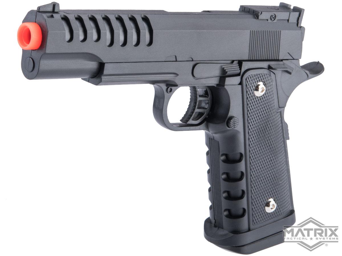 Avengers Vigor Series Heavyweight Airsoft Spring Pistol (Model: 2011 Comp / Black)