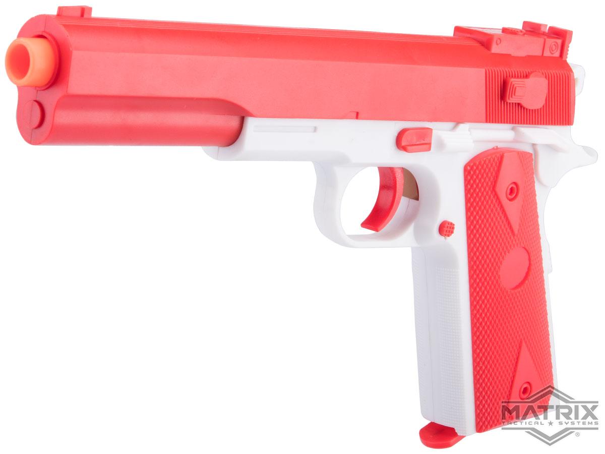 Avengers Vigor Series 1911 Polymer Airsoft Spring Pistol (Color Red