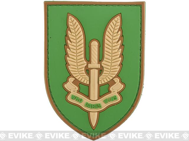 G-force I Love Airsoft PVC Morale Patch ( Tan )