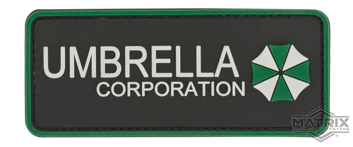 Large Umbrella Corporation PVC Morale Patch - Green