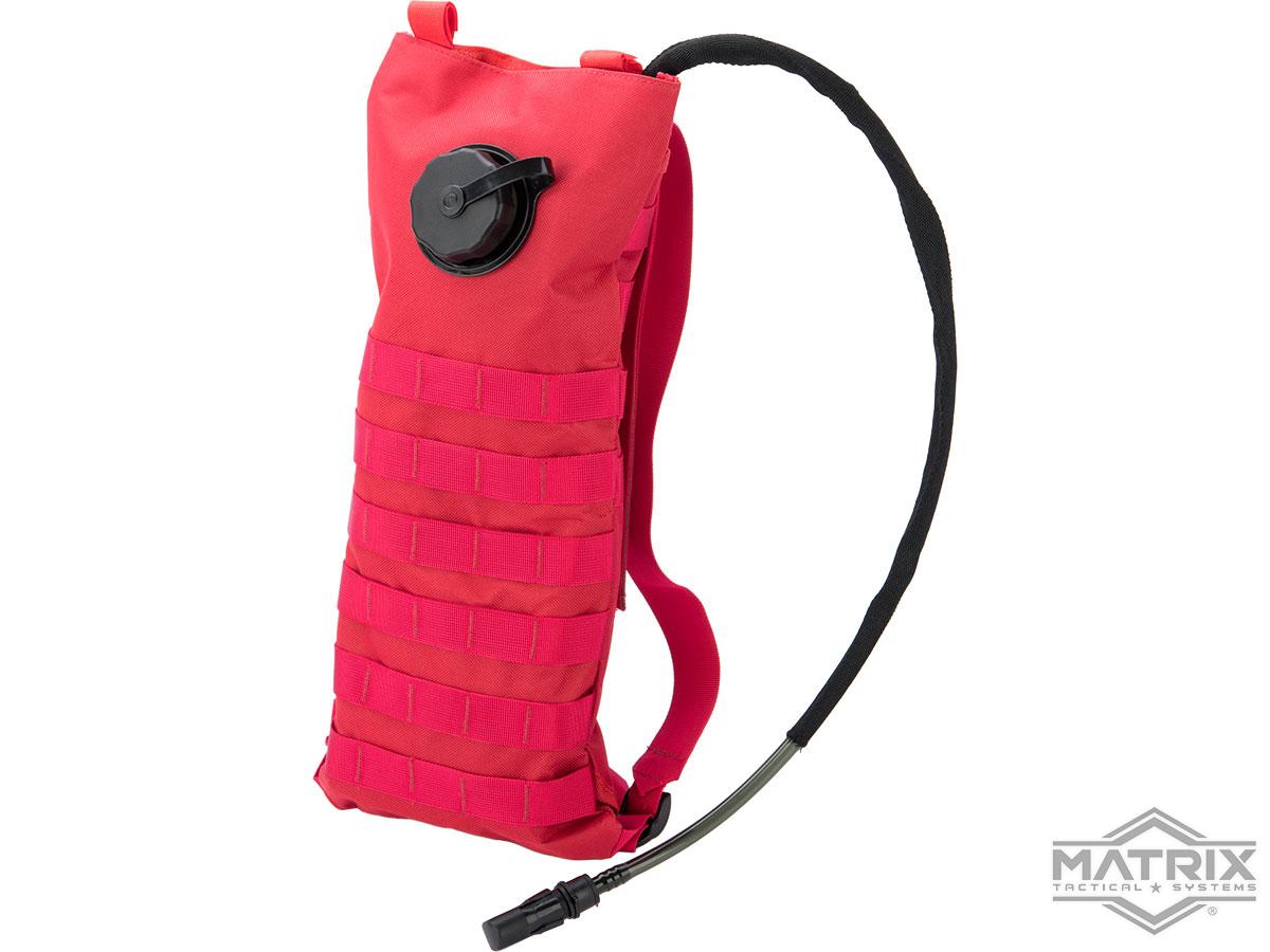 Matrix MOLLE Hydration Carrier w/ Bladder (Color: Red)