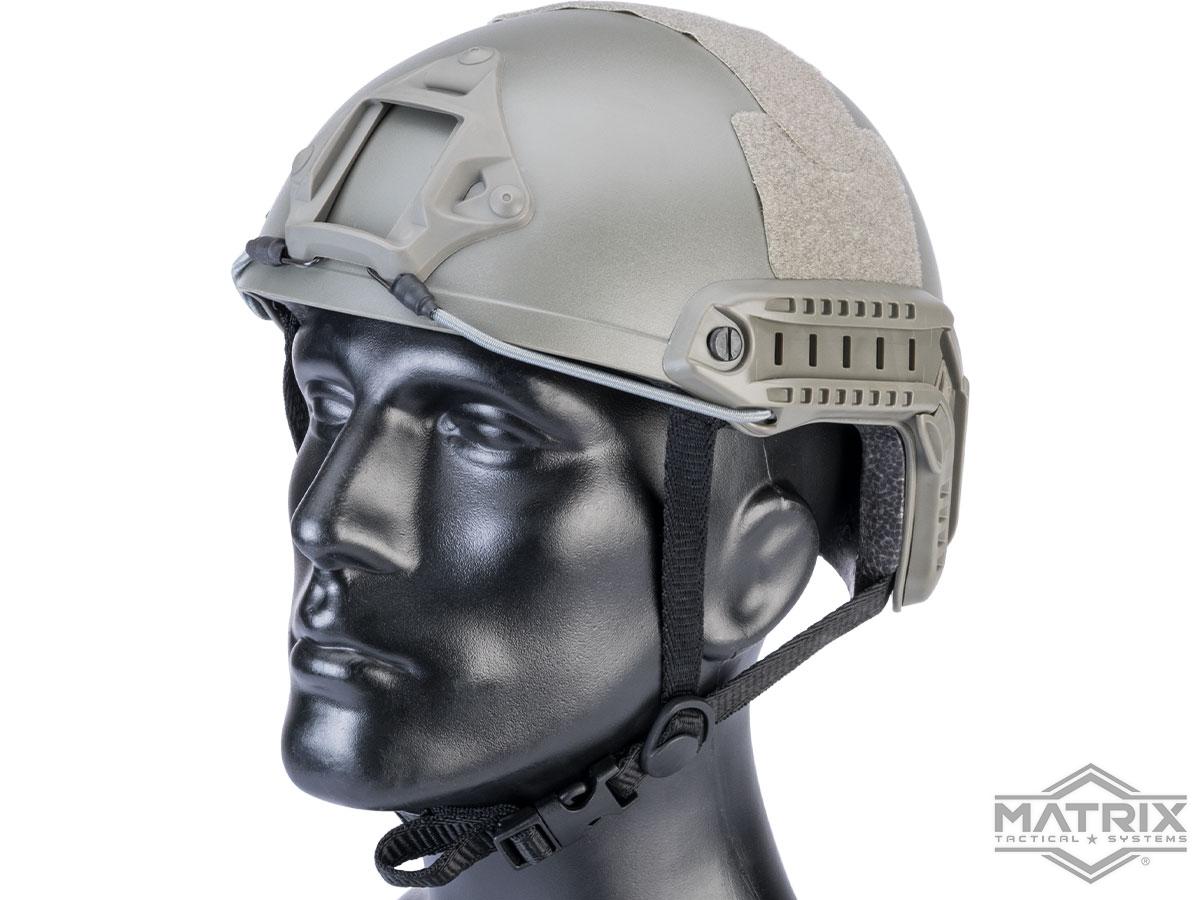 Matrix Basic High Cut Ballistic Type Tactical Airsoft Bump Helmet