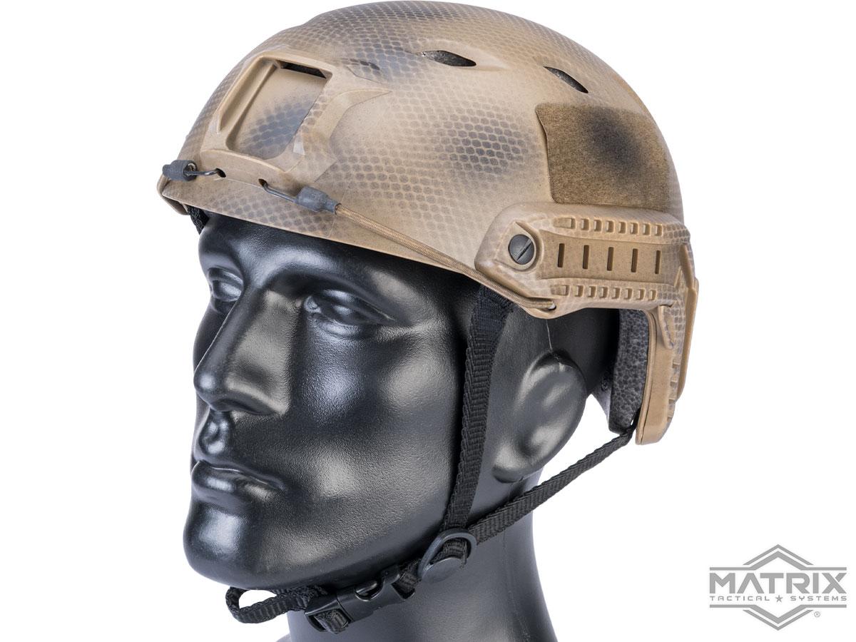 Matrix Basic Base Jump Type Tactical Airsoft Bump Helmet (Color: Tan Navy Seal)