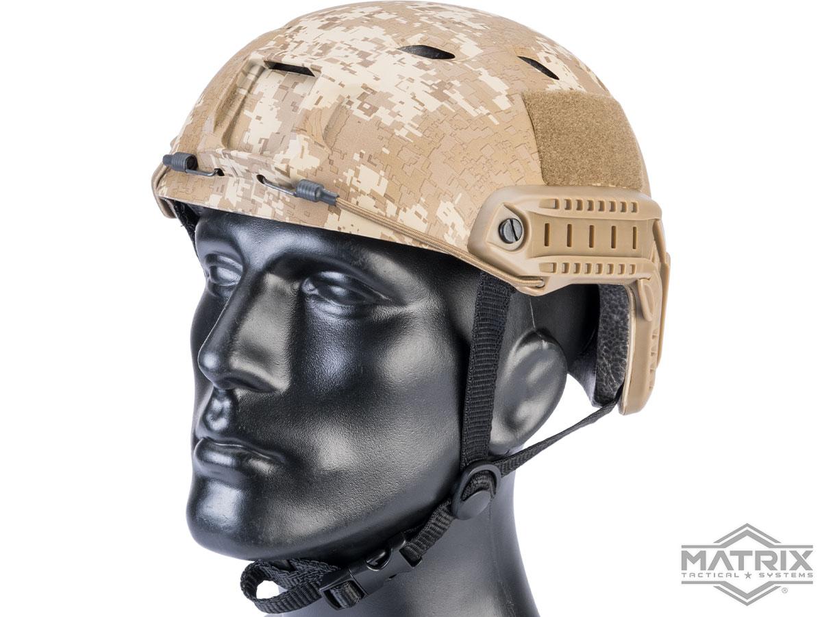 Matrix Basic Base Jump Type Tactical Airsoft Bump Helmet (Color: Digital Desert)