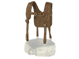 Condor MOLLE H-Harness (Color: Coyote Brown)