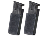 Condor QD Pistol Magazine Pouch for Draw Down Waist Pack (Color: Slate / Pack of 2)