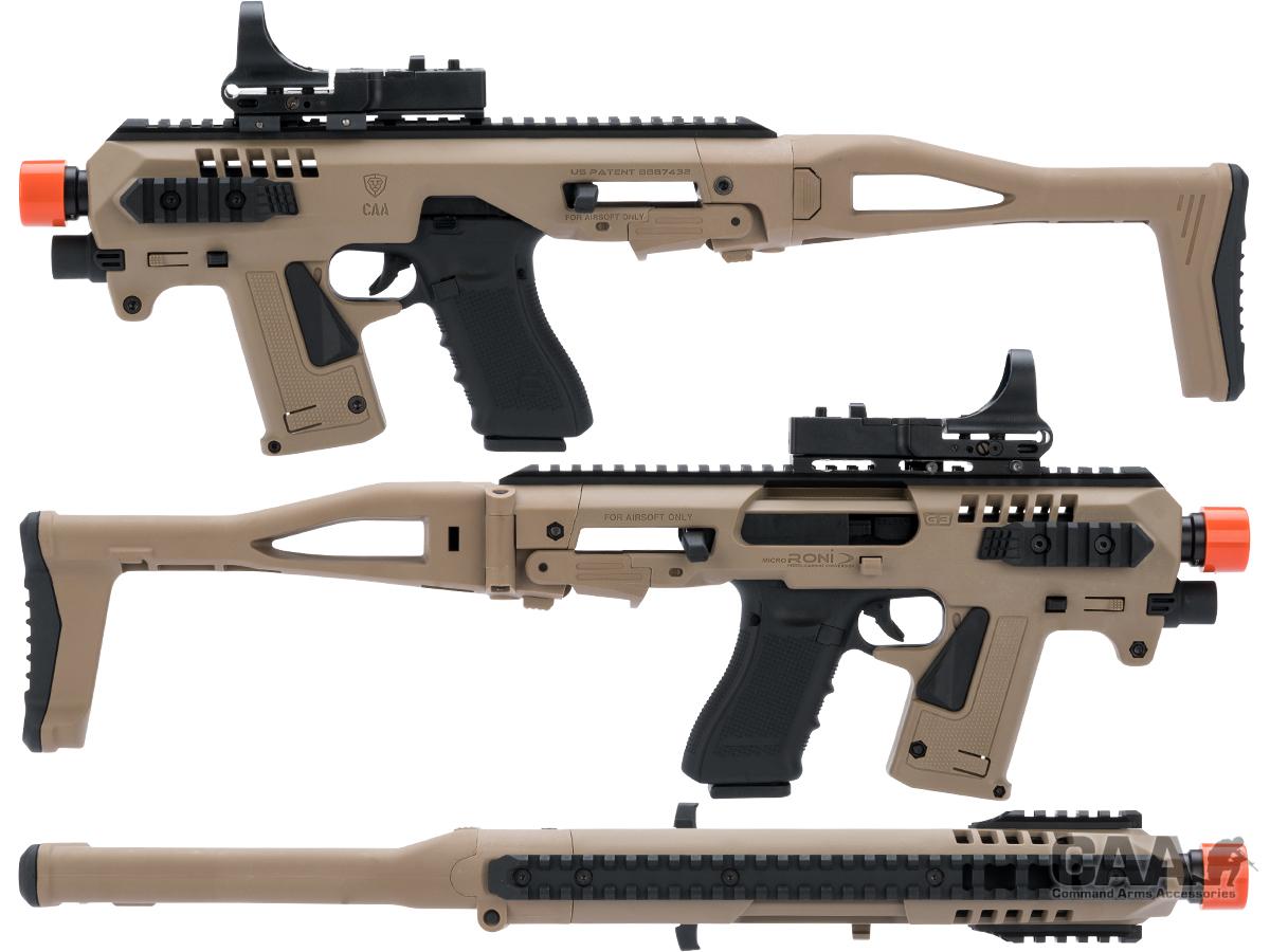 CAA Airsoft Micro Roni Pistol Carbine Conversion Kit with Elite