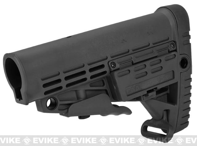 CAA Airsoft CBS M4 Airsoft AEG Rifle Stock (Color: Black)