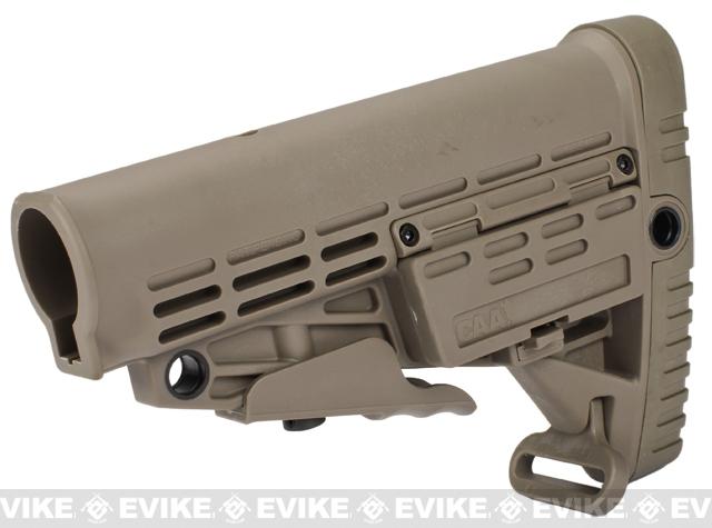 CAA Airsoft CBS M4 Airsoft AEG Rifle Stock (Color: Dark Earth)