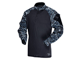 Tru-Spec Tactical Response Uniform 1/4 Zip Combat Shirt (Color: Midnight Digital / Medium)