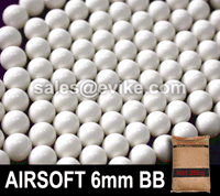 Matrix Match Grade 6mm Airsoft BB Rice Bag Bulk Buy (Model: .25g / White / Biodegradable)