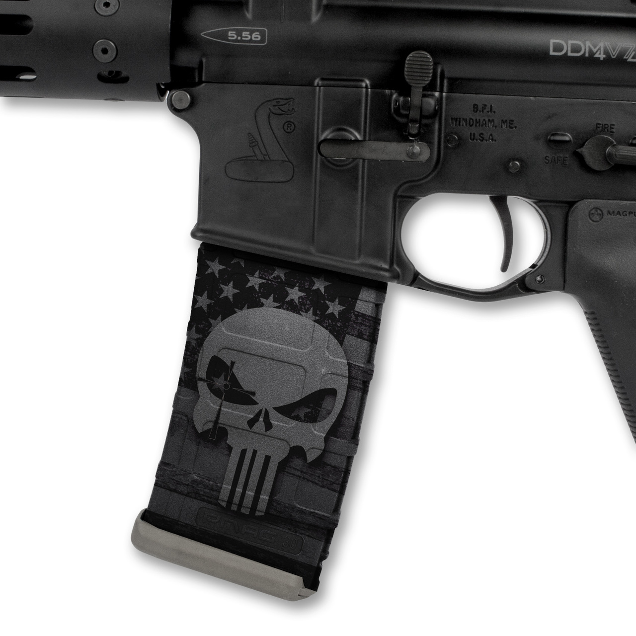 US NightVision Mag Wraps Rapid Wraps Chris Kyle Series (Version: Punisher Stealth Black)