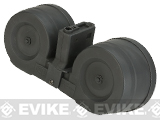 AIM 2500rd Electric Winding C-MAG Drum Mag for M4 / M16 Series Airsoft AEG