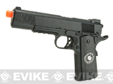 Evike.com Nostradamus Custom 1911 Gas Blowback Airsoft Pistol with Angel Custom Tac-Glove Grips (Sign: Gemini)