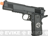Evike.com Nostradamus Custom 1911 Gas Blowback Airsoft Pistol w/ Angel Custom Tac-Glove Grips (Model: KB Custom / Sagittarius)