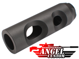 Angel Custom 14mm- CNC AMD-65 Type Special Forces Airsoft Metal Flashhider (14mm-)