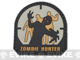 Matrix Zombie Hunter PVC IFF Hook and Loop Patch (Color: SWAT)