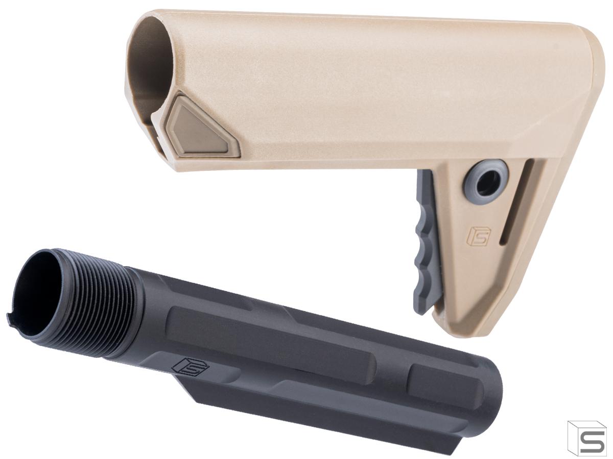 Salient Arms International U.G.G. Adjustable Stock (Color: Black with AR15 /GBB Buffer Tube)