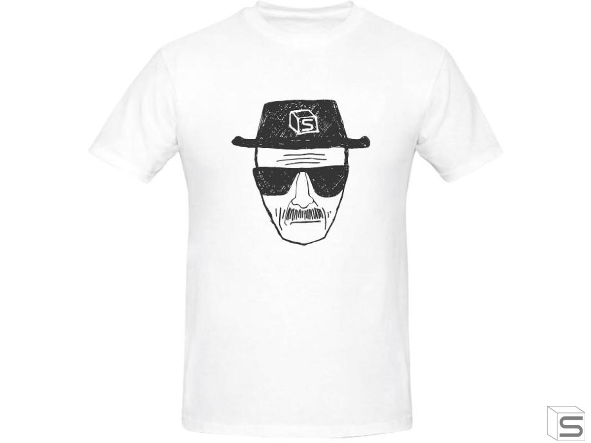 Salient Arms Heisenberg Screen Printed Cotton T-Shirt (Size: Womens Small)
