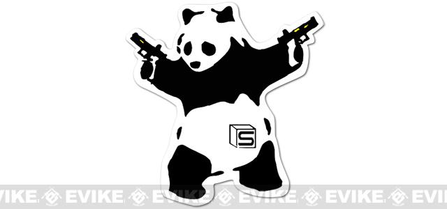 Salient Arms International Akimbo Panda  3 Die Cut Sticker