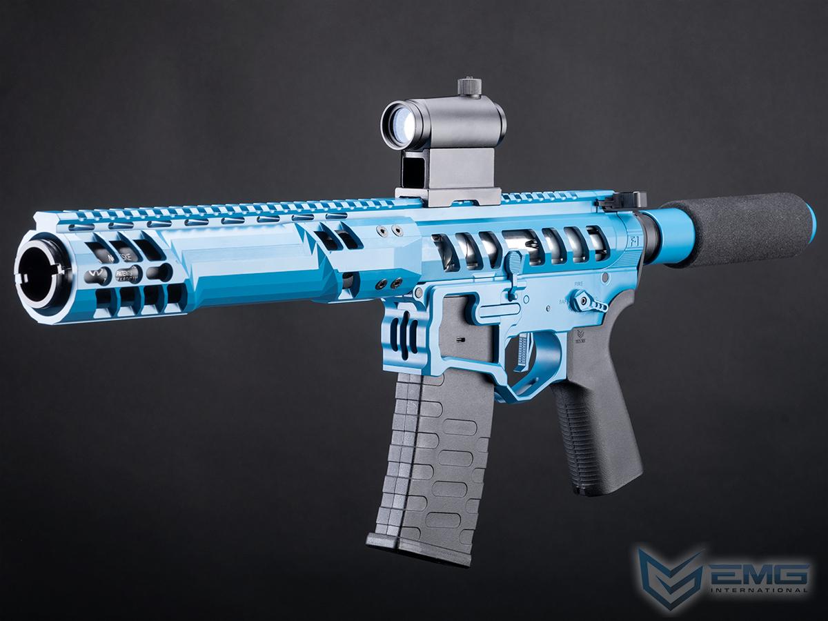 EMG F-1 Firearms Ultimate CQB UDR-15-3G AR15 Airsoft AEG Professional Training Rifle (Color: Blue / Blue Kit)
