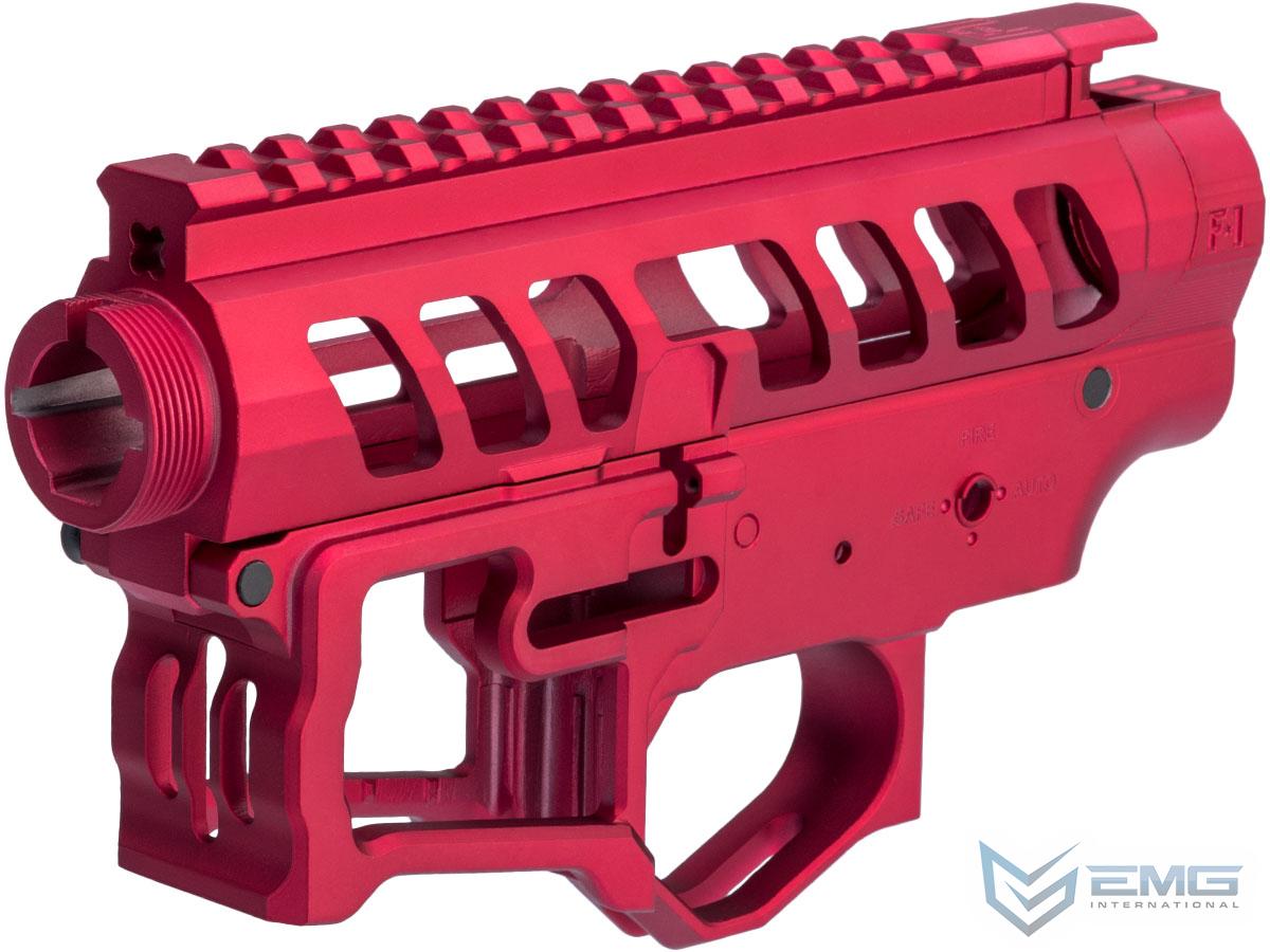 EMG F-1 Firearms Officially Licensed UDR-15-3G Full Metal M4 Receiver Set (Color: Red)