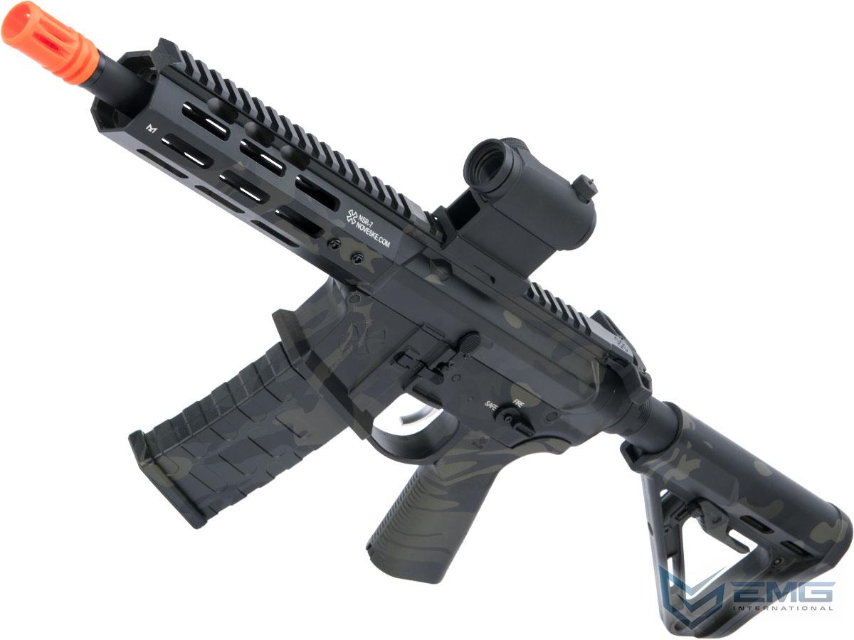 EMG NOVESKE Gen 4 w/ eSilverEdge SDU2.0 Gearbox Airsoft AEG Training Rifle (Model: Pistol / Multicam Black)
