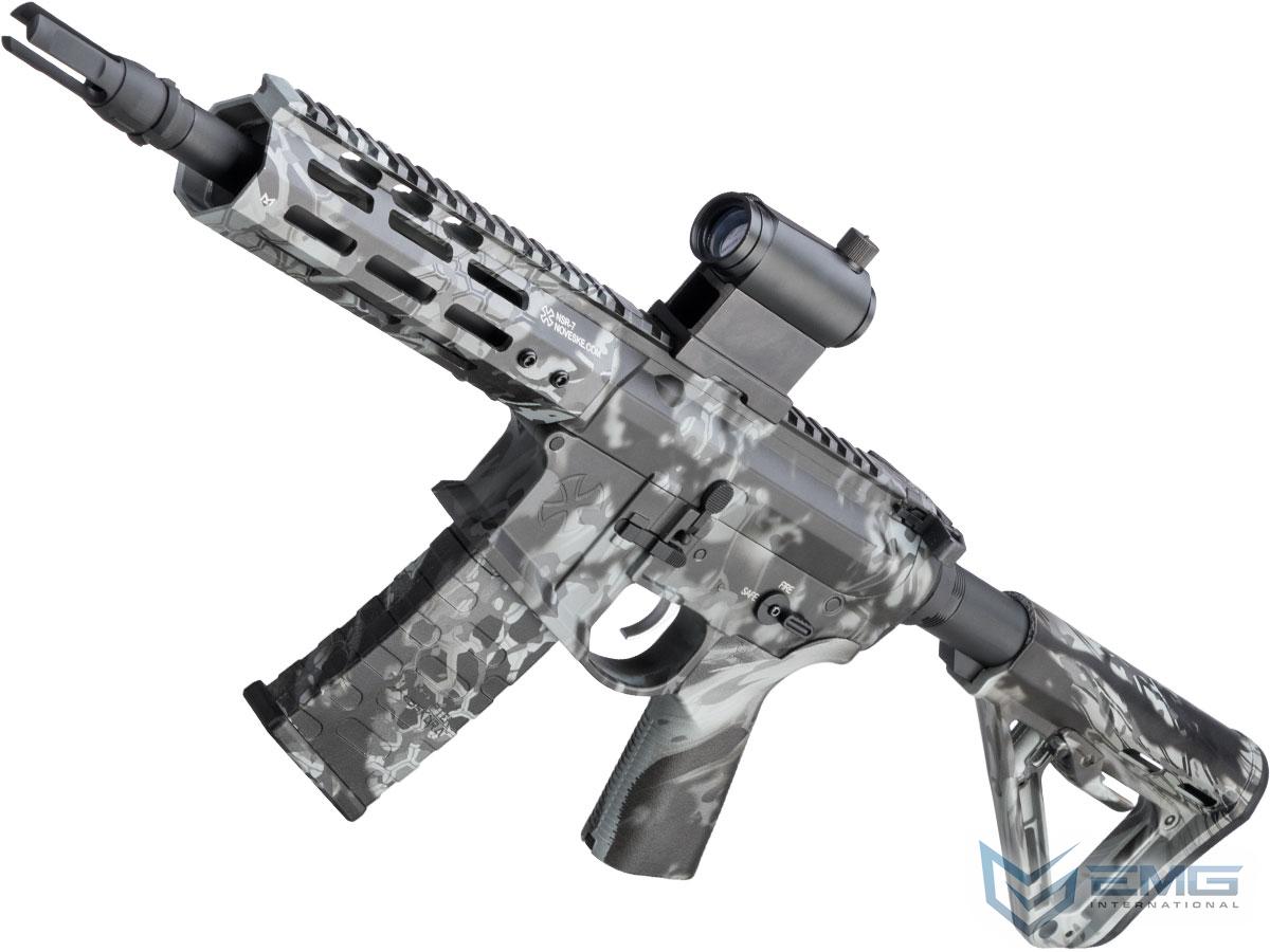 EMG NOVESKE Gen 4 w/ eSilverEdge SDU2.0 Gearbox Airsoft AEG Training Rifle (Model: Pistol / Kryptek Obskura Grey)