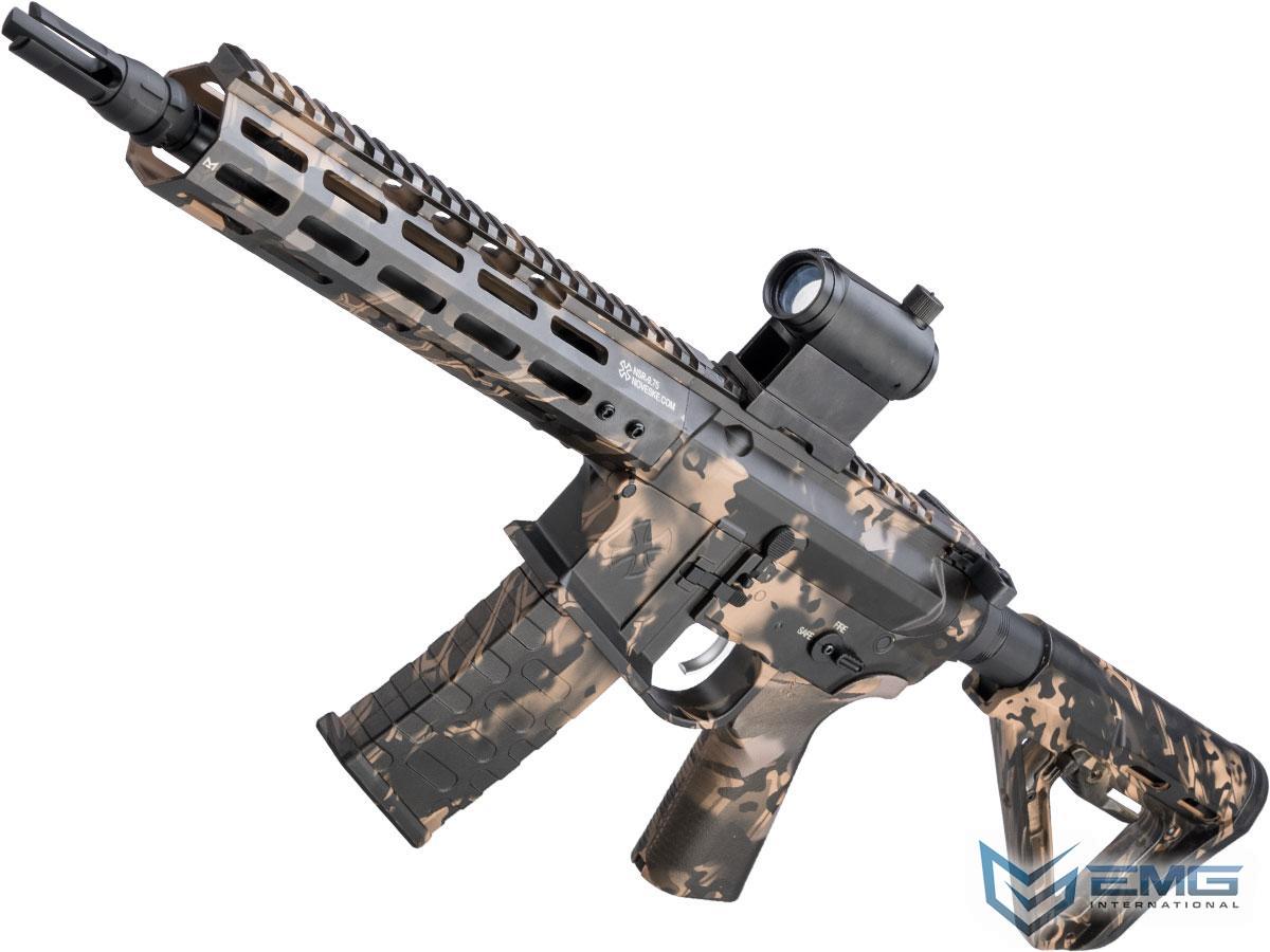 EMG NOVESKE Gen 4 w/ eSilverEdge SDU2.0 Gearbox Airsoft AEG Training Rifle (Model: Shorty / Kryptek Obskura Nox)