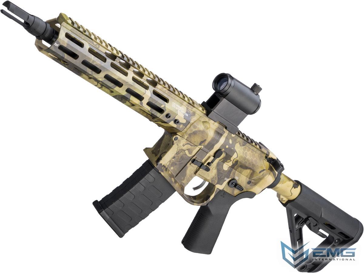 EMG NOVESKE Gen 4 w/ eSilverEdge SDU2.0 Gearbox Airsoft AEG Training Rifle (Model: Shorty / Kryptek Favlos)