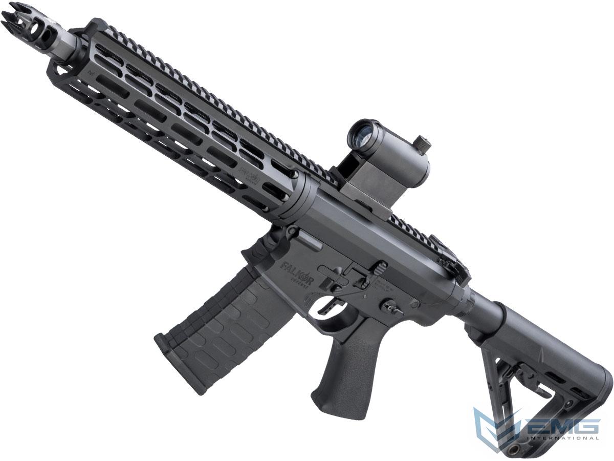 EMG Falkor Phantom AR-15  w/ eSilverEdge Gearbox M4 Airsoft AEG (Color: Black / RS-3 Stock - 400FPS)