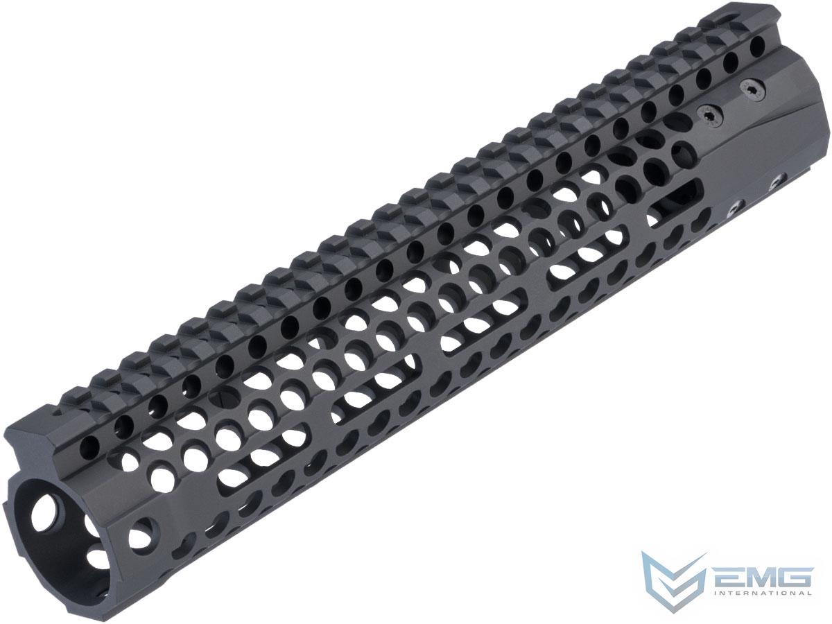 EMG F1 Firearms Officially Licensed S7M Super Lite M-LOK Handguard for M4/M16 Airsoft Rifles (Model: Black / 10.7)