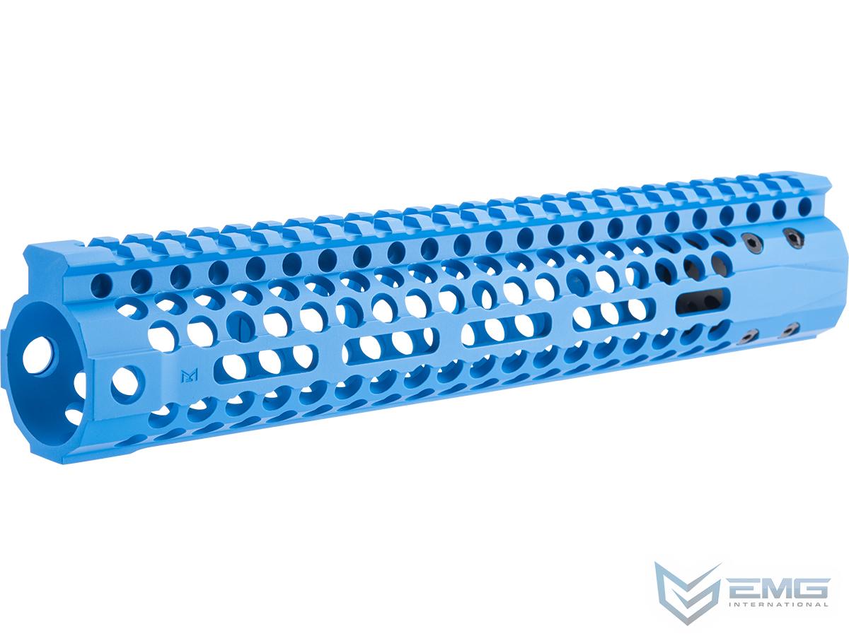 EMG F1 Firearms Officially Licensed S7M Super Lite M-LOK Handguard for M4/M16 Airsoft Rifles (Model: Blue / 10.7)