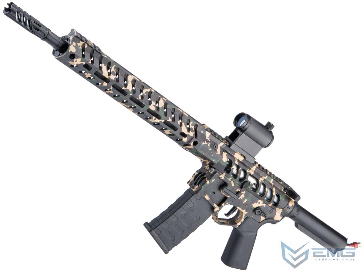 Demolition Ranch eUDR-15 2.0 with Electronic Trigger AR15 Airsoft AEG Training Rifle by EMG / F-1 Firearms (Model: No Stock / 350 FPS)