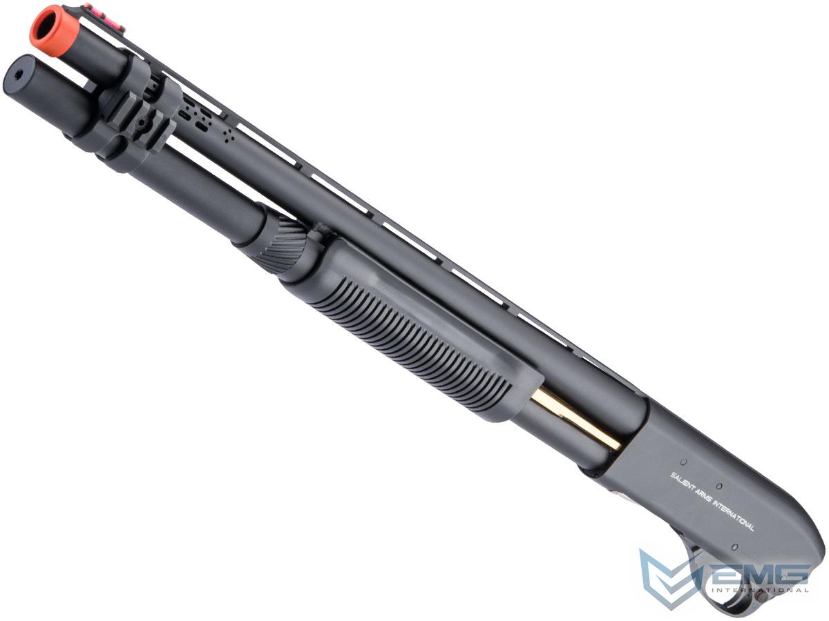 EMG Salient Arms Licensed M870 MKII Airsoft Training Shotgun (Model: No Stock / Black)