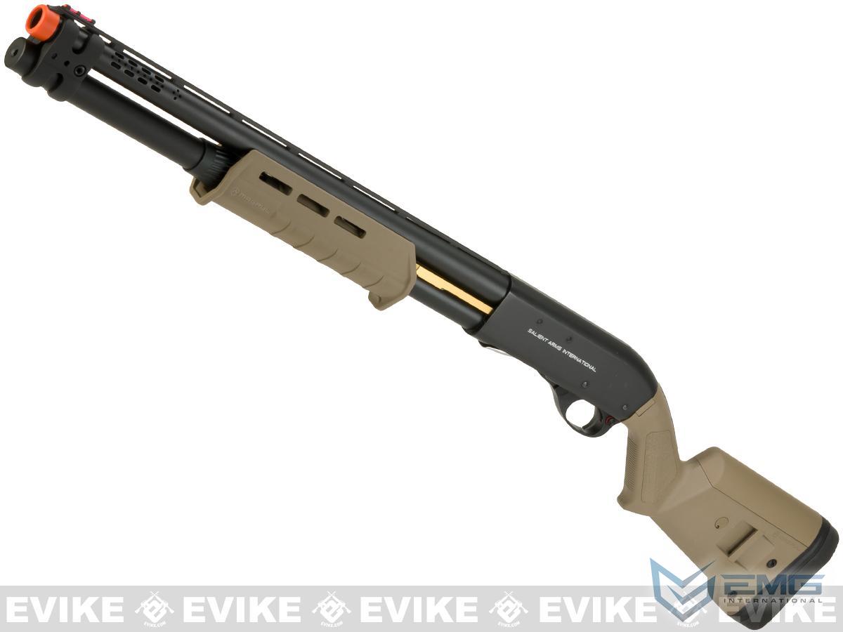 EMG Salient Arms Licensed M870 MKII Airsoft Training Shotgun (Model: Magpul / Flat Dark Earth)