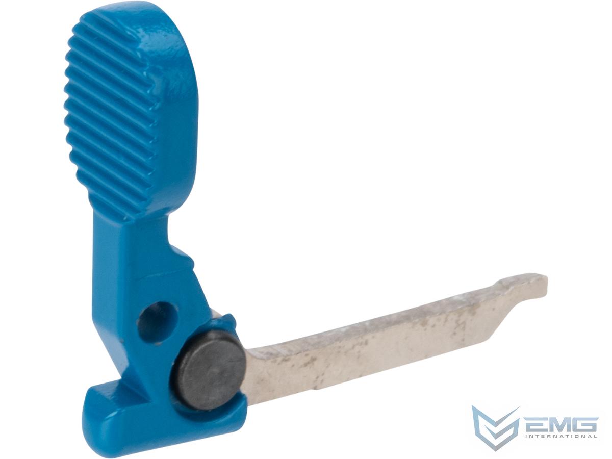 EMG F-1 Firearms Officially Licensed BDR Mock Bolt Release for M4/M16 Series Airsoft AEGs (Color: Blue)