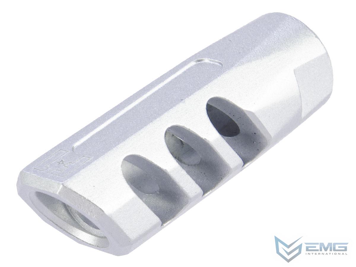 EMG / F-1 Firearms Angle Faced Muzzle Brake (Color: Silver)